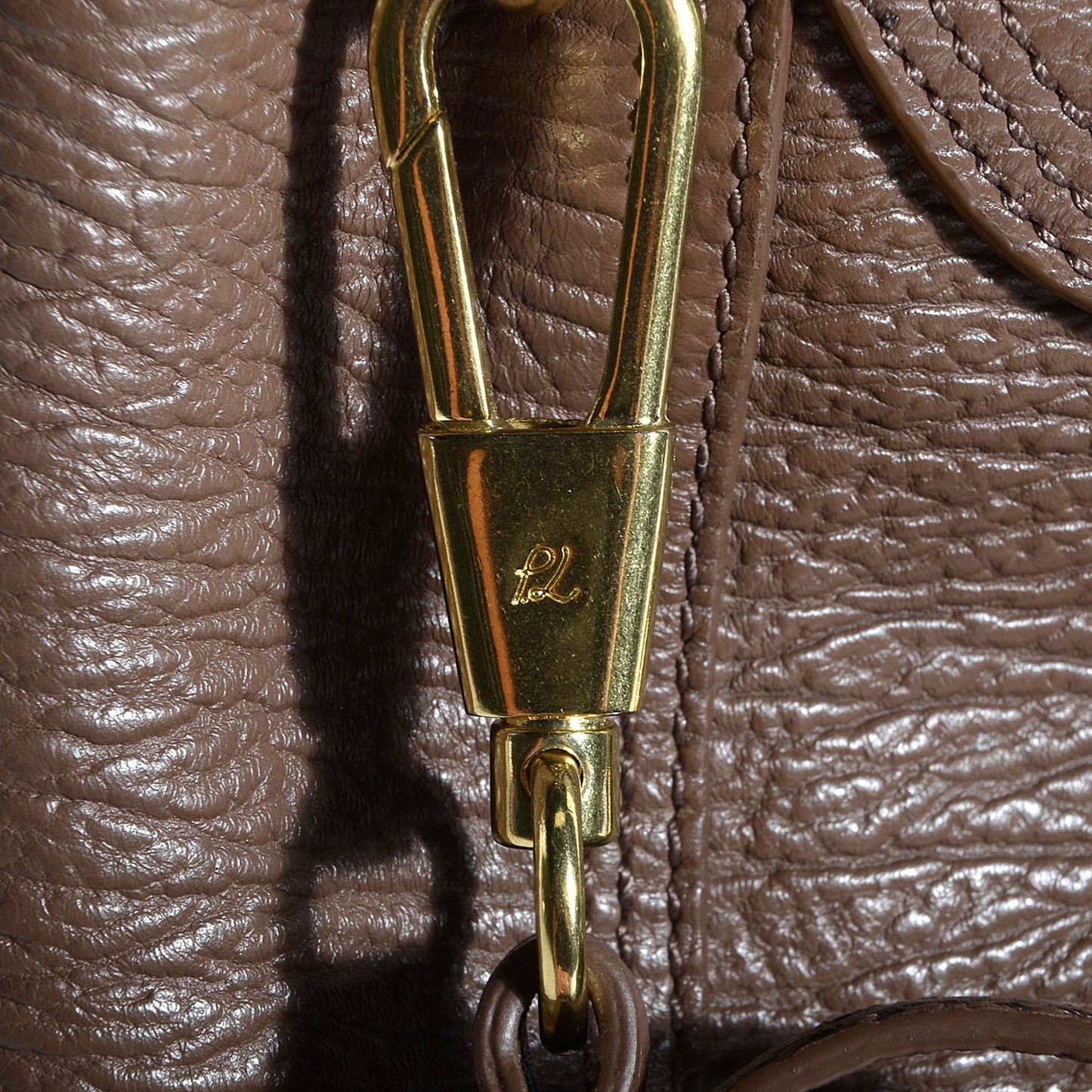 3.1 Leather Medium Pashli Satchel Taupe
