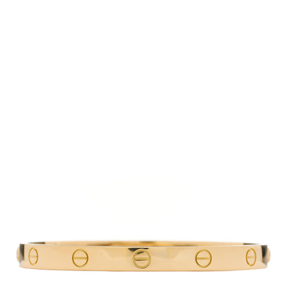 Cartier 18K Yellow Gold LOVE Bracelet 18 2 of 7