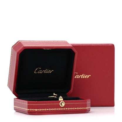 Cartier 18K Yellow Gold Juste Un Clou Single Hoop Earring 5 of 5
