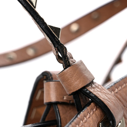 Valentino Garavani Grained Calfskin Small Rockstud Tote Skin Sorbet 14 of 18