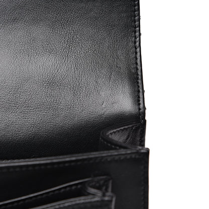 Chanel Calfskin Caviar Quilted Chain Handle Flap Black 9 of 10