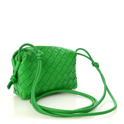 Bottega Veneta Nappa Intrecciato Mini Loop Camera Bag Parakeet 3 of 9
