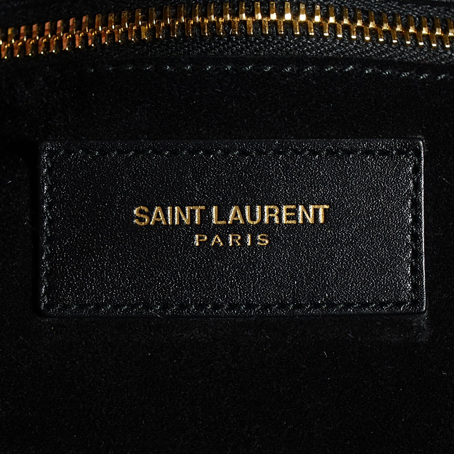 Saint Laurent Calfskin Classic Duffle 12 Black 8 of 9