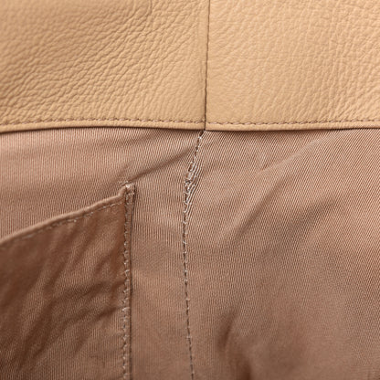 Chanel Bullskin Stitched Medium Shopping Bag Beige 10 of 11
