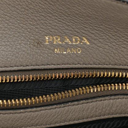 Prada Vitello Daino Tote Argilla 6 of 17
