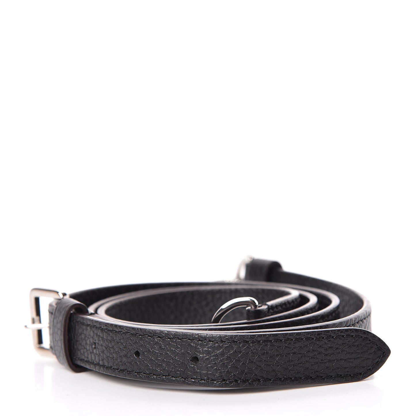 Calfskin Capucines Adjustable Shoulder Strap Black
