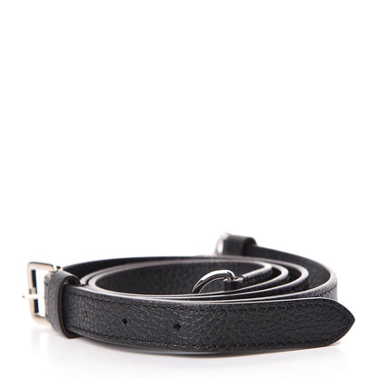 Louis Vuitton Calfskin Capucines Adjustable Shoulder Strap Black 2 of 5