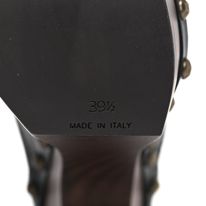 Saint Laurent Smooth Calfskin Camoy Clogs 39.5 Black 7 of 10