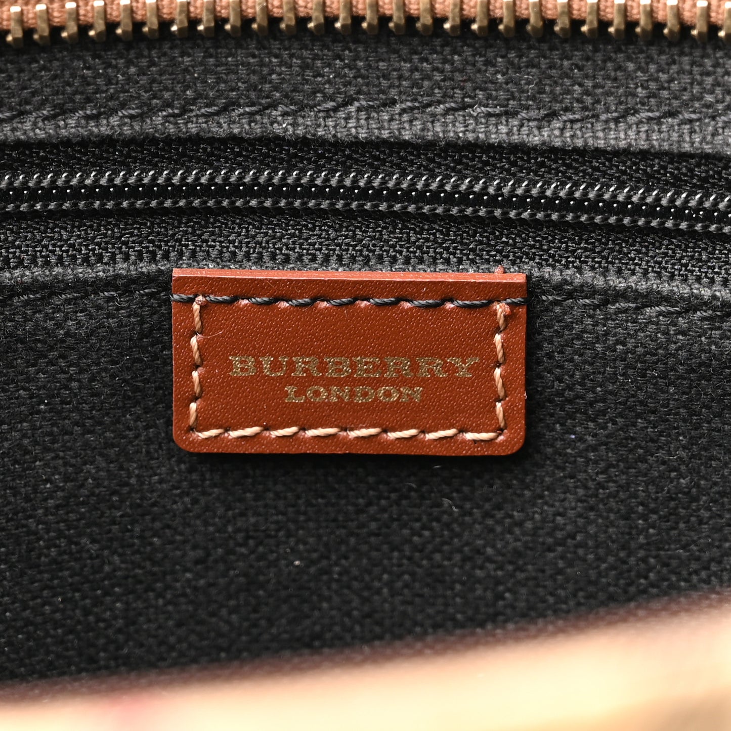 Haymarket Check Tote Brown
