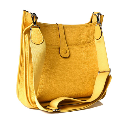 Hermes Taurillon Clemence Evelyne III GM Soleil 3 of 7