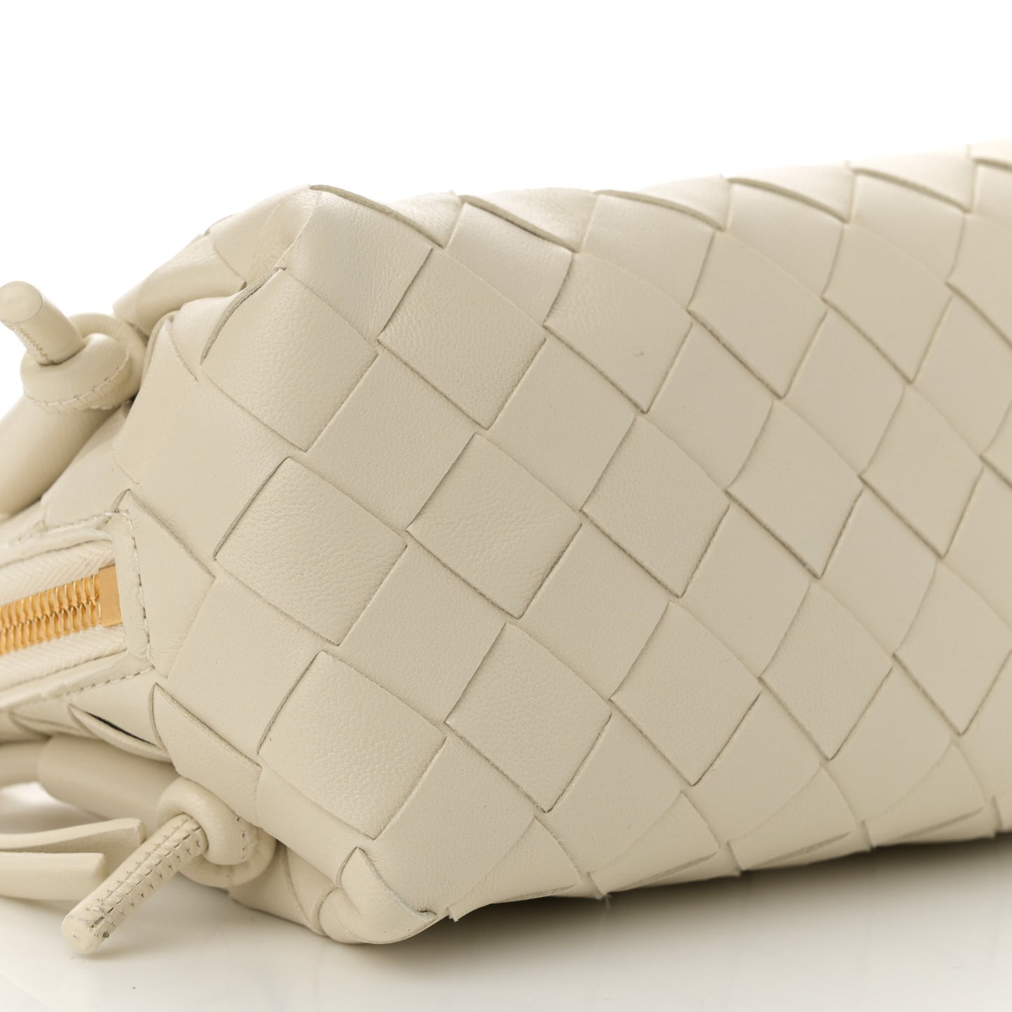 Nappa Intrecciato Concert Pouch Sea Salt