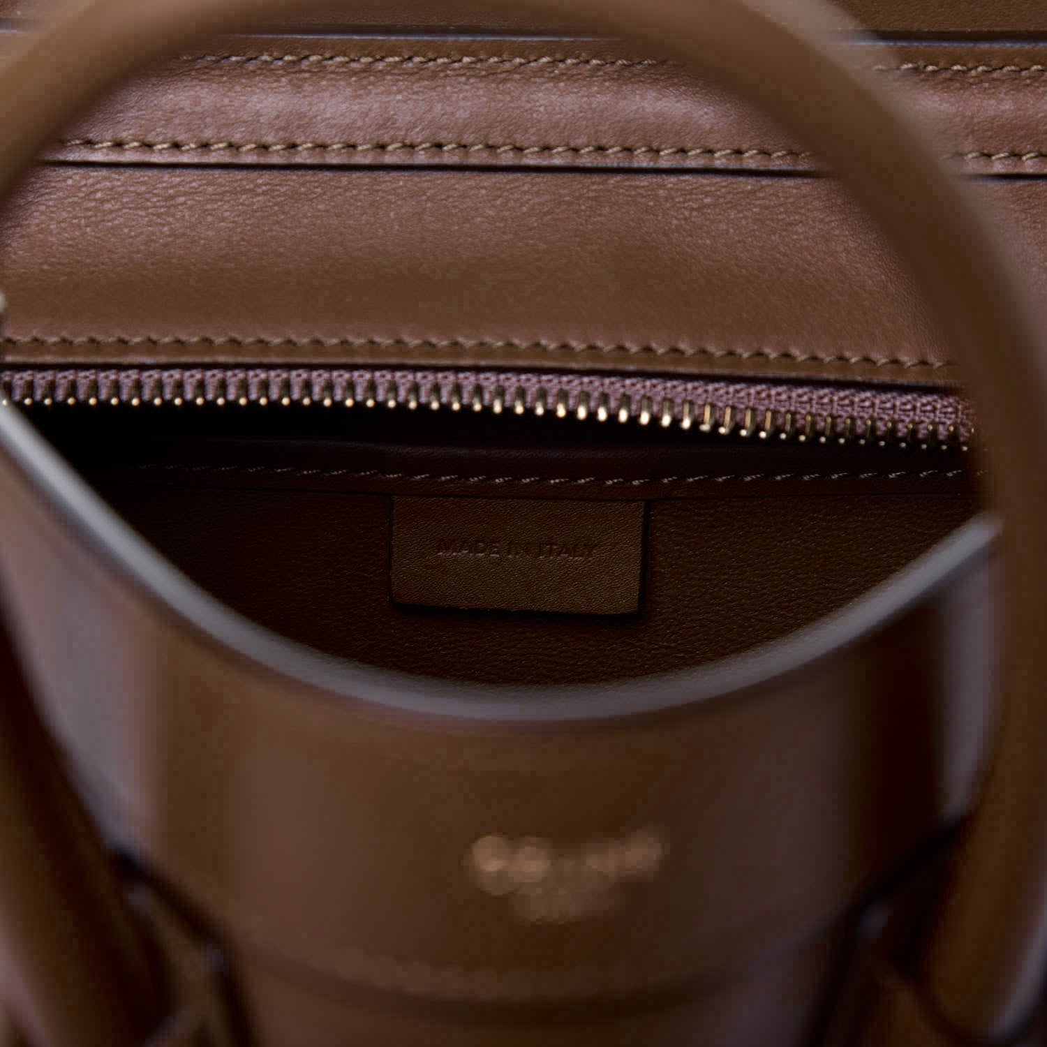 Celine Smooth Calfskin Nano Luggage Glazed Nut 7 of 11