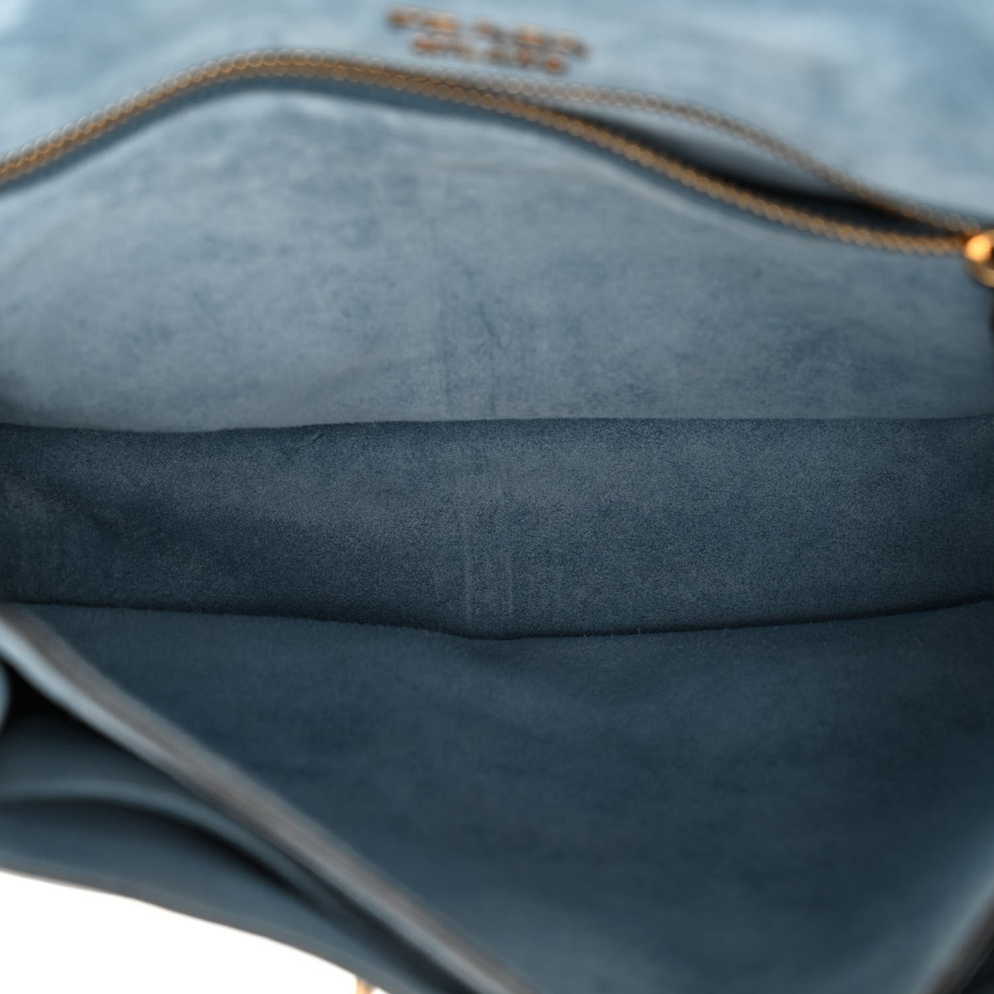 Glace Calf Medium Soft Cahier Bag Marine Astrale