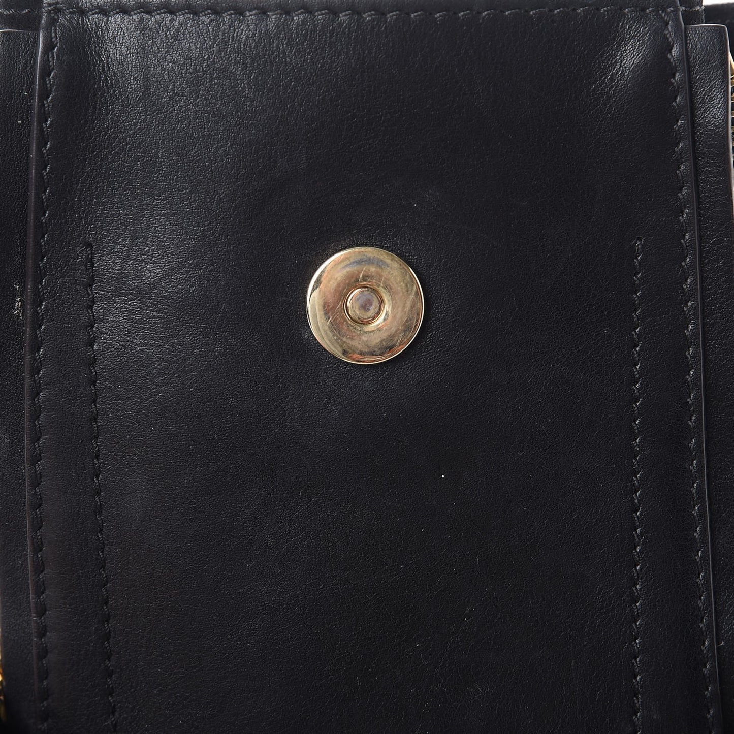Suede Calfskin Mini Faye Backpack Black