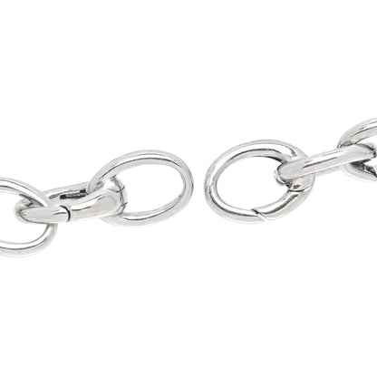 Tiffany Platinum Oval Clasping Link Bracelet 3 of 5