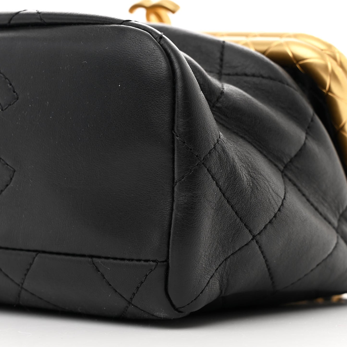 Lambskin Quilted My Crush Bag Black