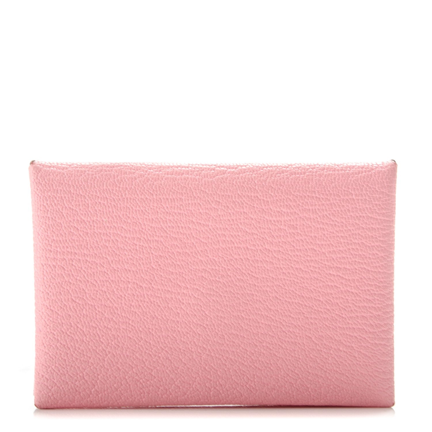 Hermes Chevre Mysore Calvi Card Case Rose Confetti 1 of 8