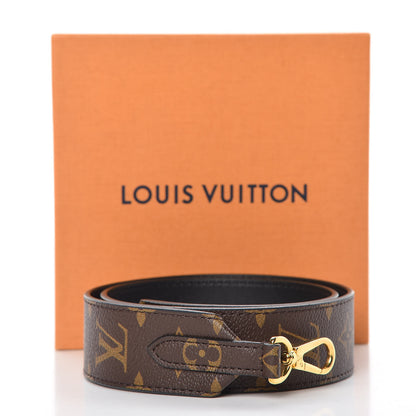 Louis Vuitton Monogram Bandouliere Shoulder Strap Black 6 of 6