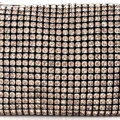 Alexander Wang Mesh Crystal Rhinestone Mini Heiress Pouch Sandstone 7 of 9