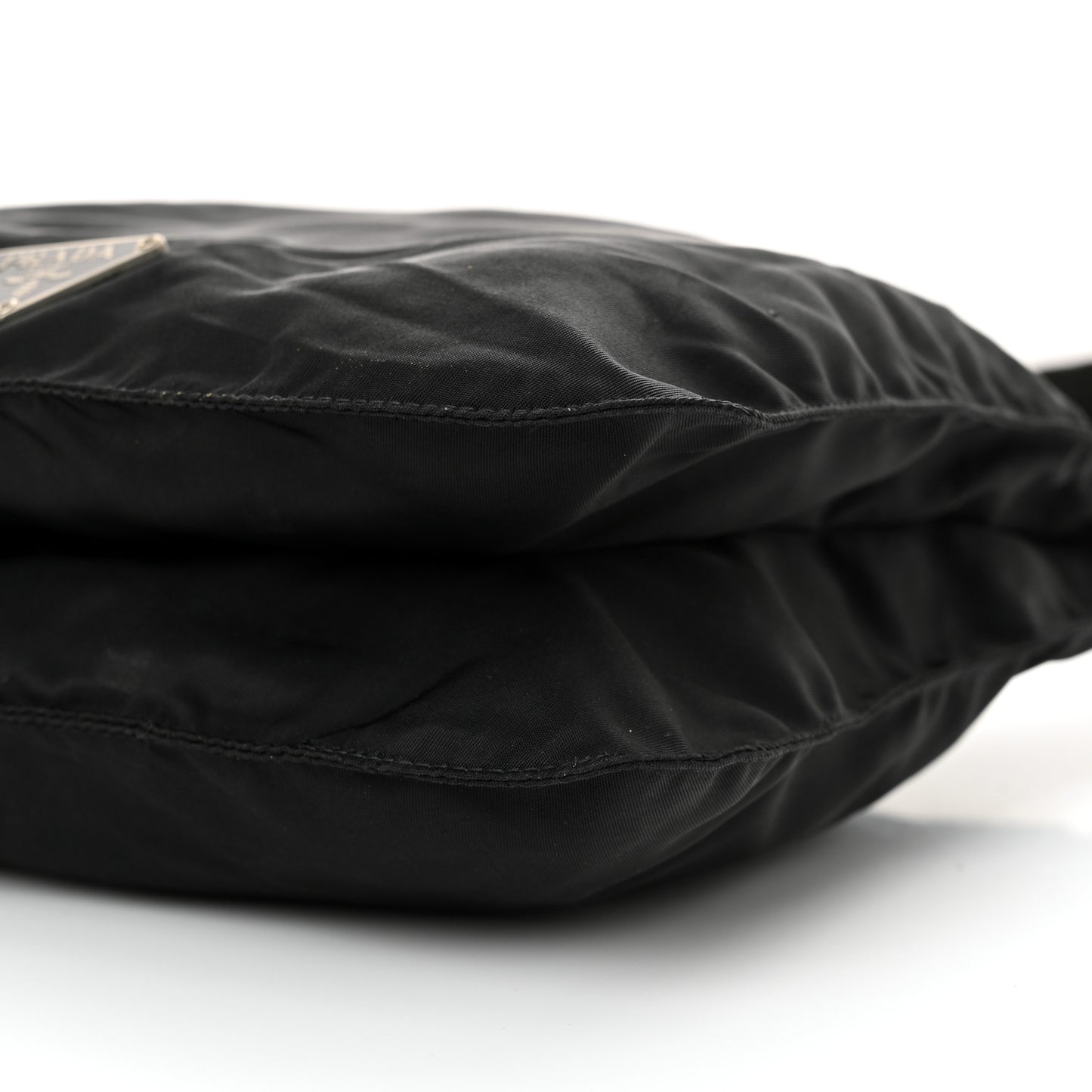 Tessuto Nylon Sport Shoulder Bag Black