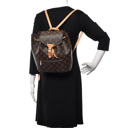 Louis Vuitton Monogram Montsouris NM Backpack 2 of 11