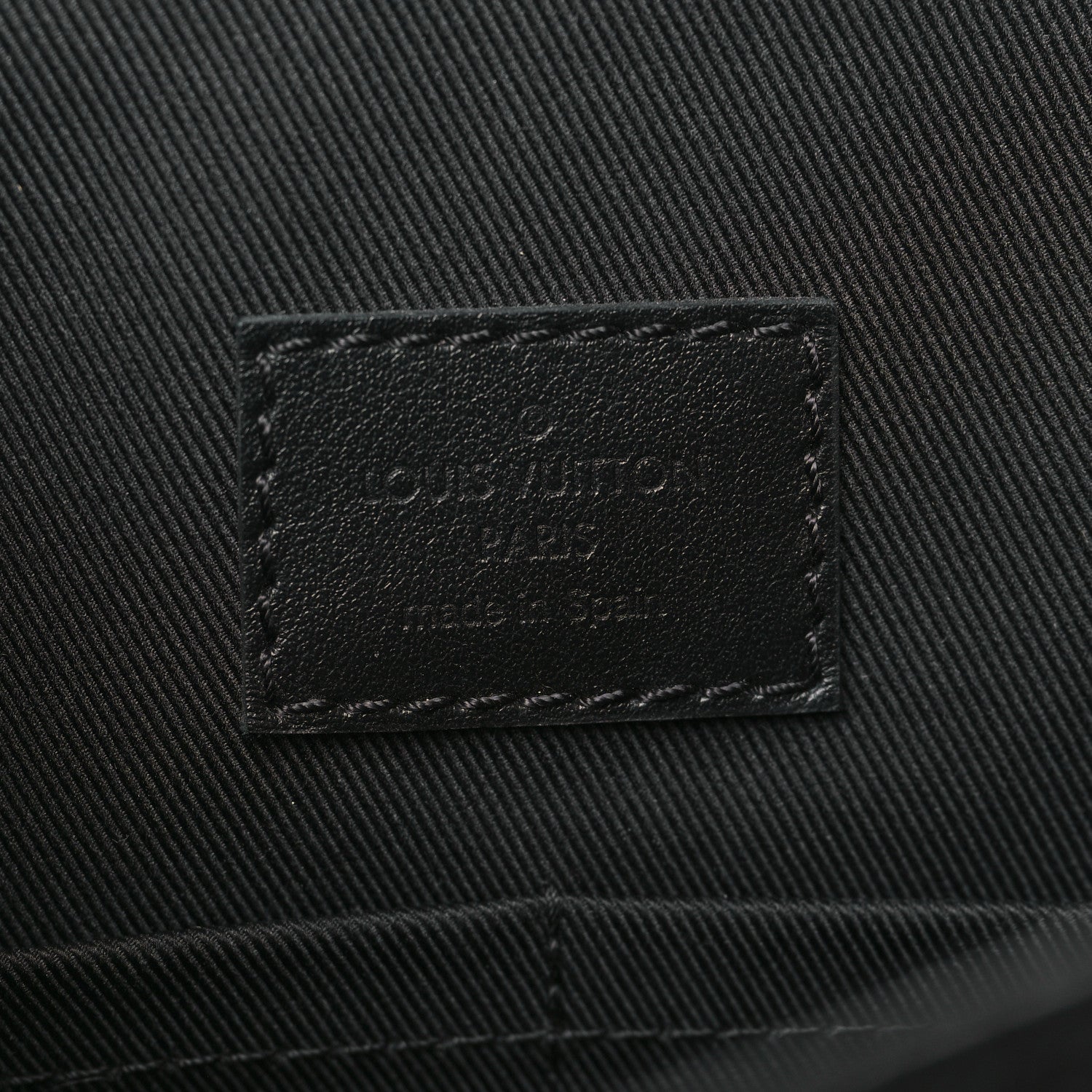 Louis Vuitton Monogram Eclipse Saumur Messenger NV Black 6 of 8