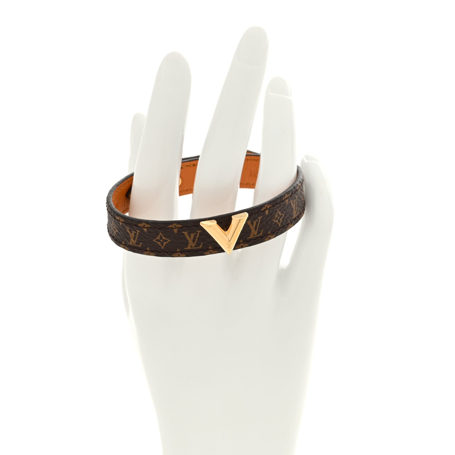 Louis Vuitton Monogram Essential V Bracelet 19 2 of 5
