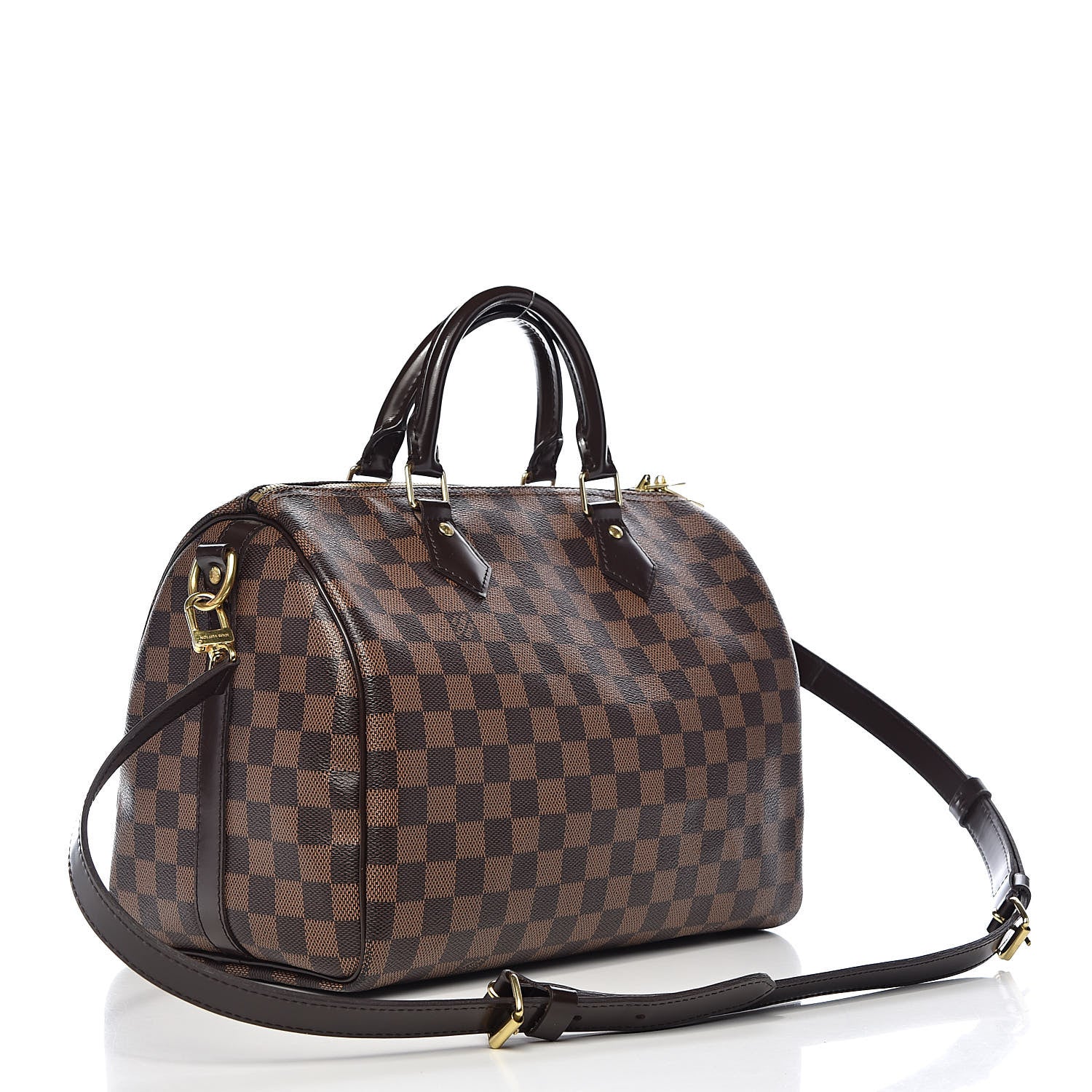 Louis Vuitton Damier Ebene Speedy Bandouliere 30 3 of 10