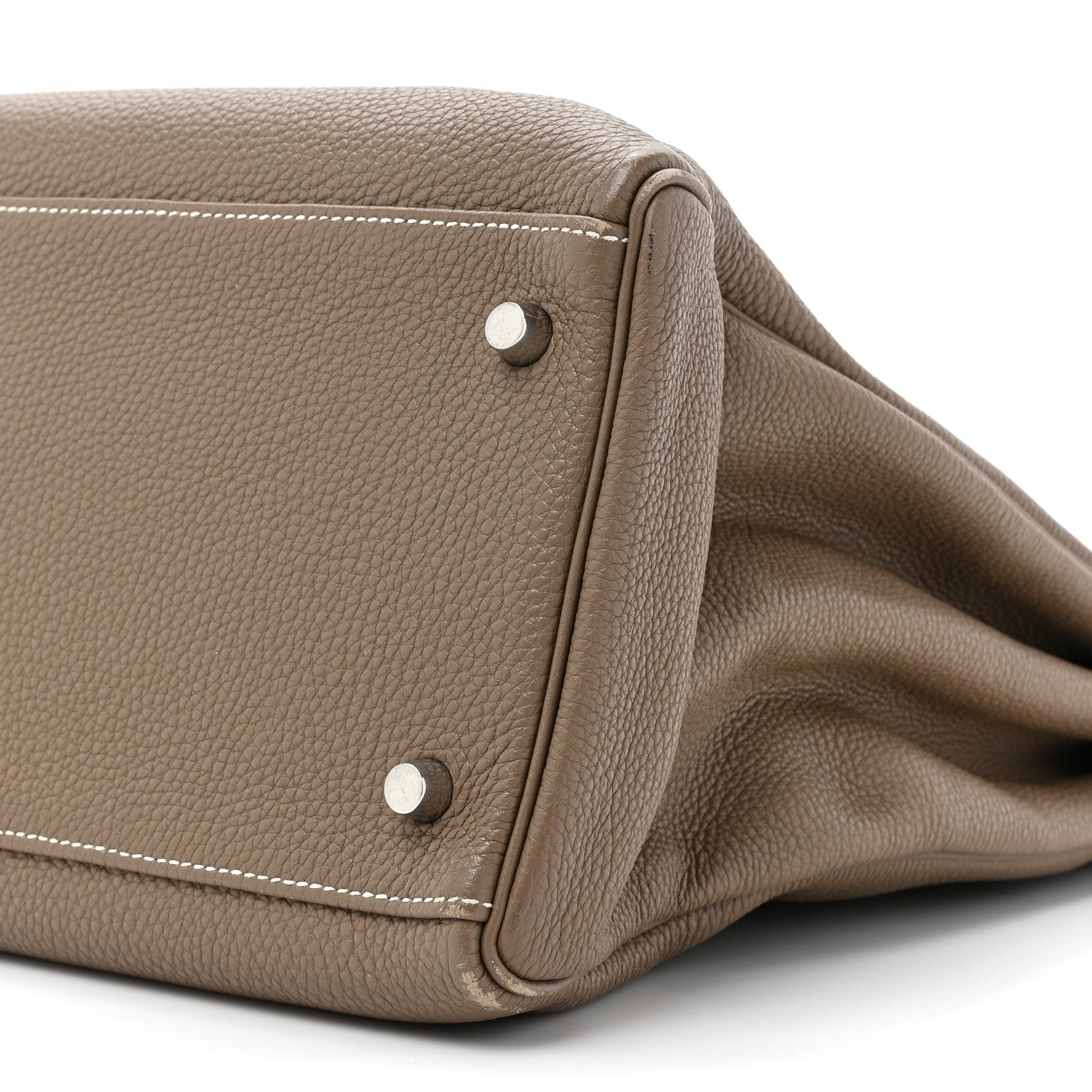 Hermes Togo Kelly Retourne 40 Etoupe 8 of 15