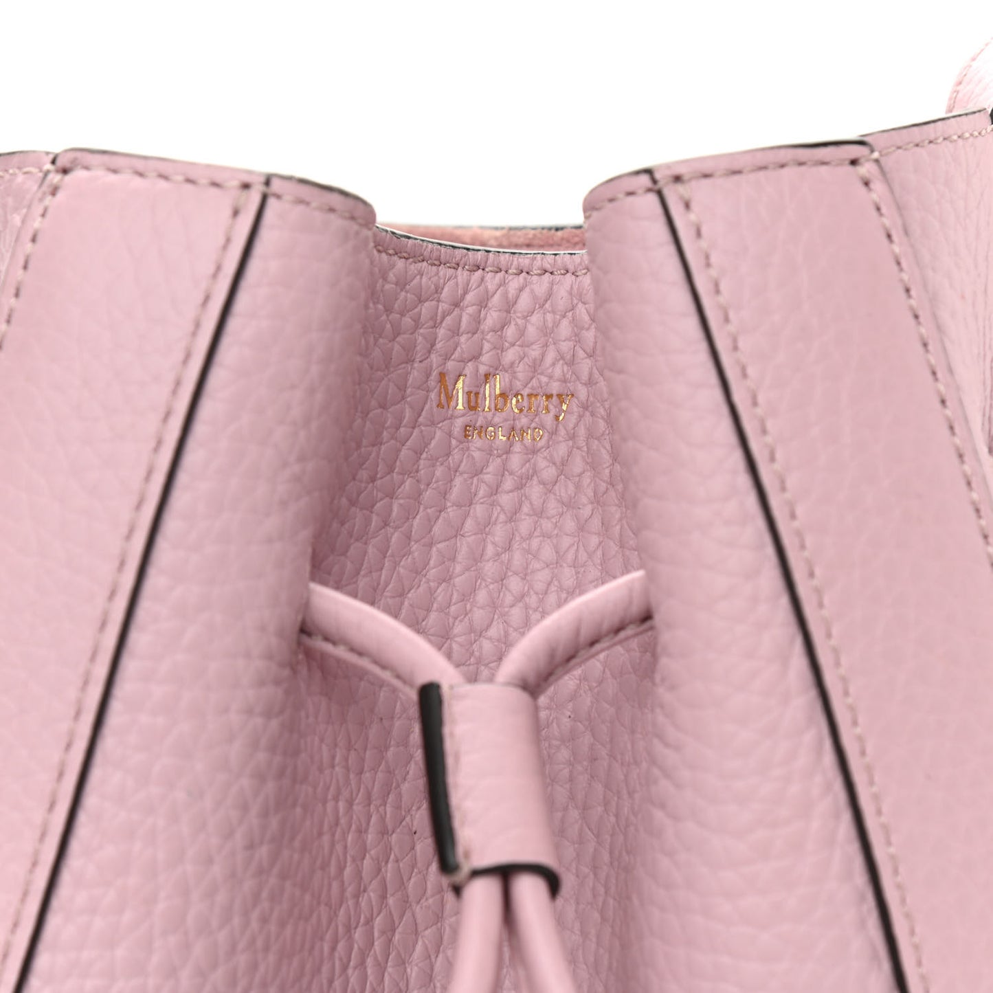 Heavy Grain Calfskin Mini Millie Powder Pink