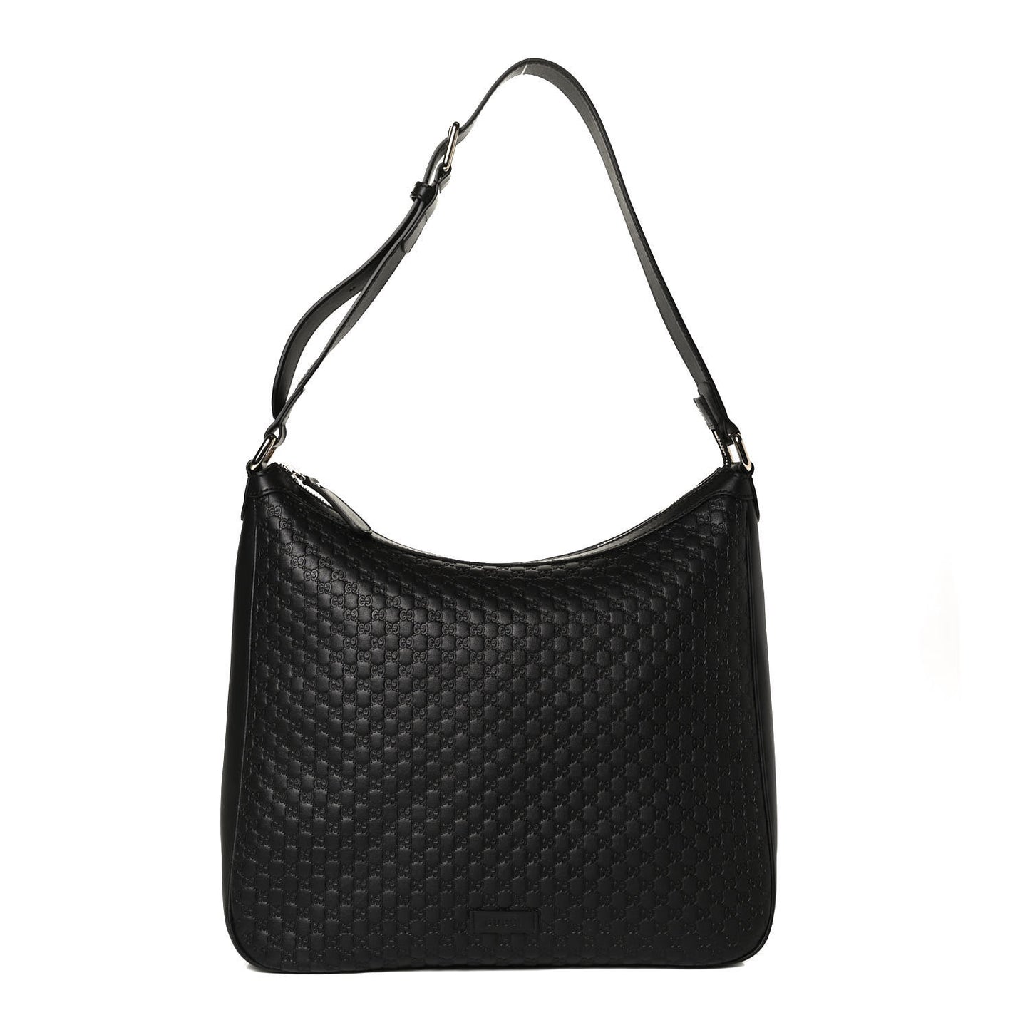 Microguccissima Shoulder Bag Black