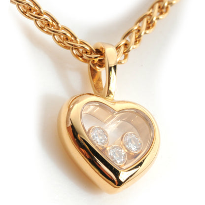 Chopard 18k Happy Diamonds Icons Heart Pendant Necklace 4 of 7
