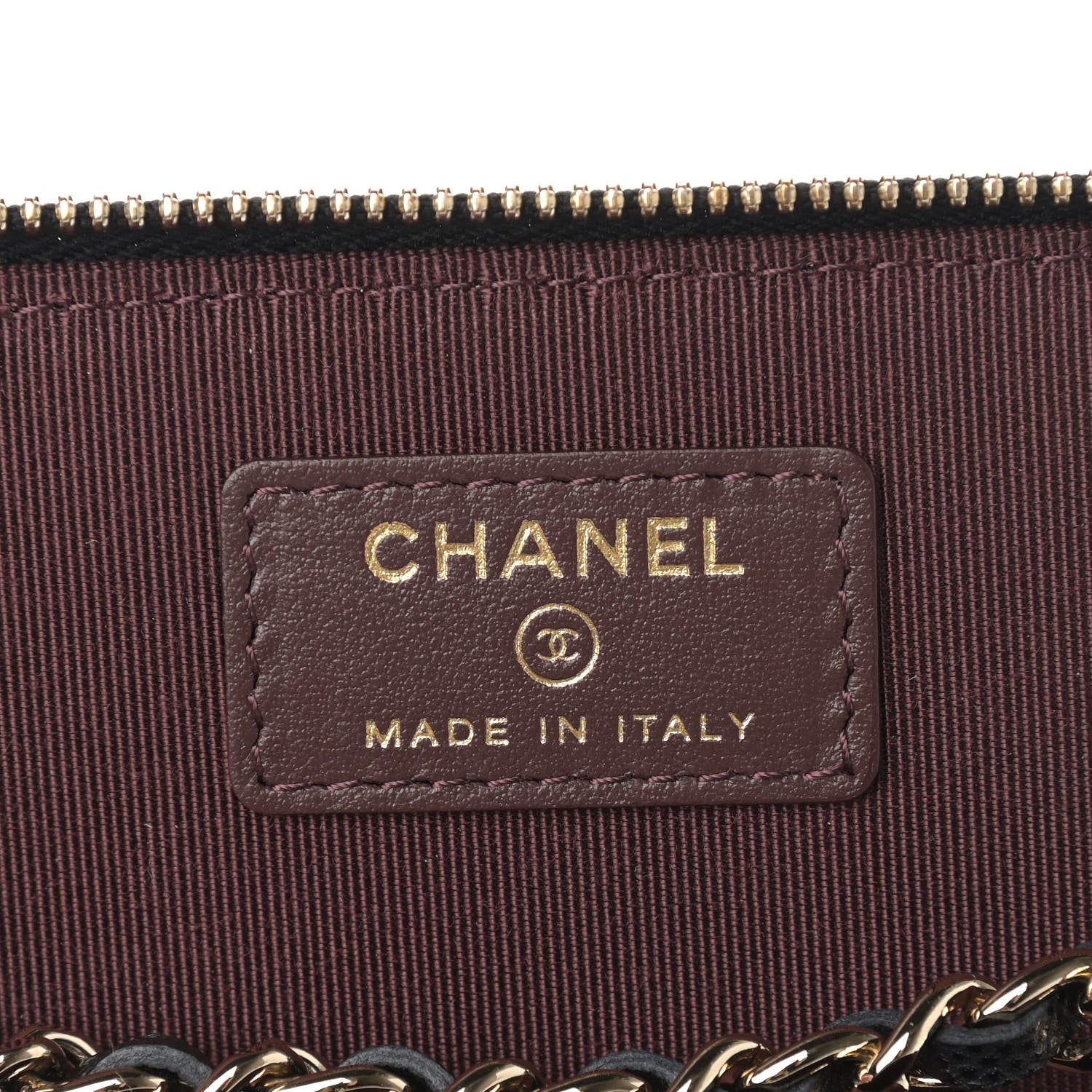 Chanel Caviar Quilted Small Vanity Case With Chain Black 6 of 10