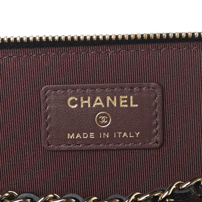Chanel Caviar Quilted Small Vanity Case With Chain Black 6 of 10