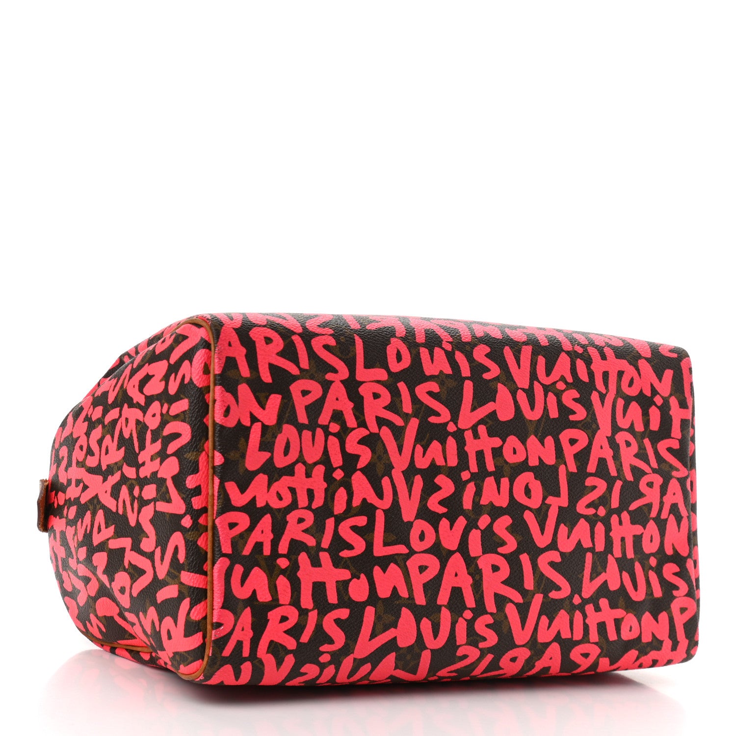 Louis Vuitton Monogram Graffiti Speedy 30 Fuchsia 5 of 14