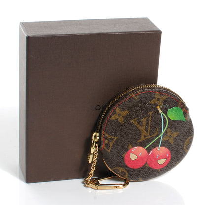 Louis Vuitton Monogram Cerises Round Coin Purse 5 of 8