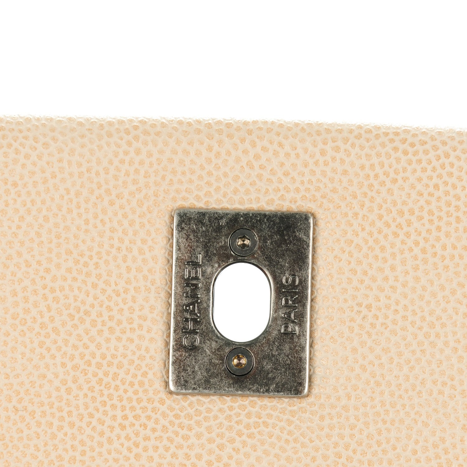 Chanel Caviar Quilted Mini Coco Handle Flap Light Beige 6 of 8