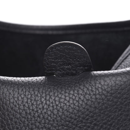 Hermes Taurillon Clemence Evelyne III PM Black 7 of 10
