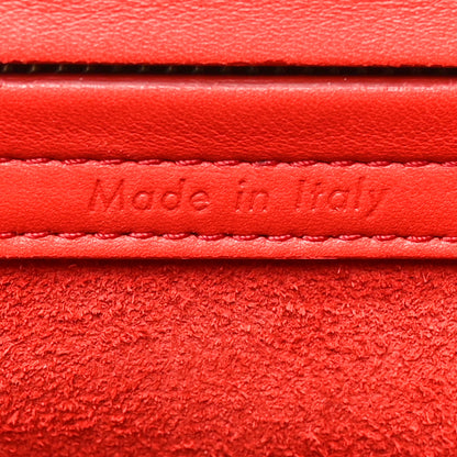 Celine Smooth Calfskin Medium Phantom Luggage Vermillion 6 of 11