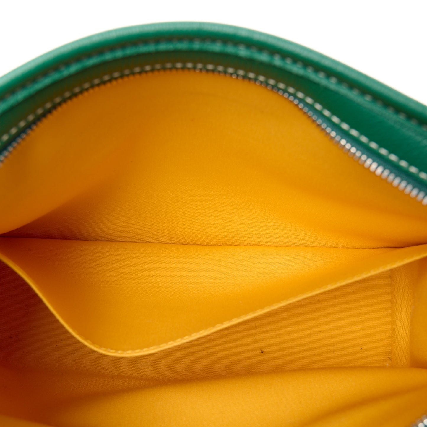 Goyardine Jouvence Toiletry Pouch MM Green