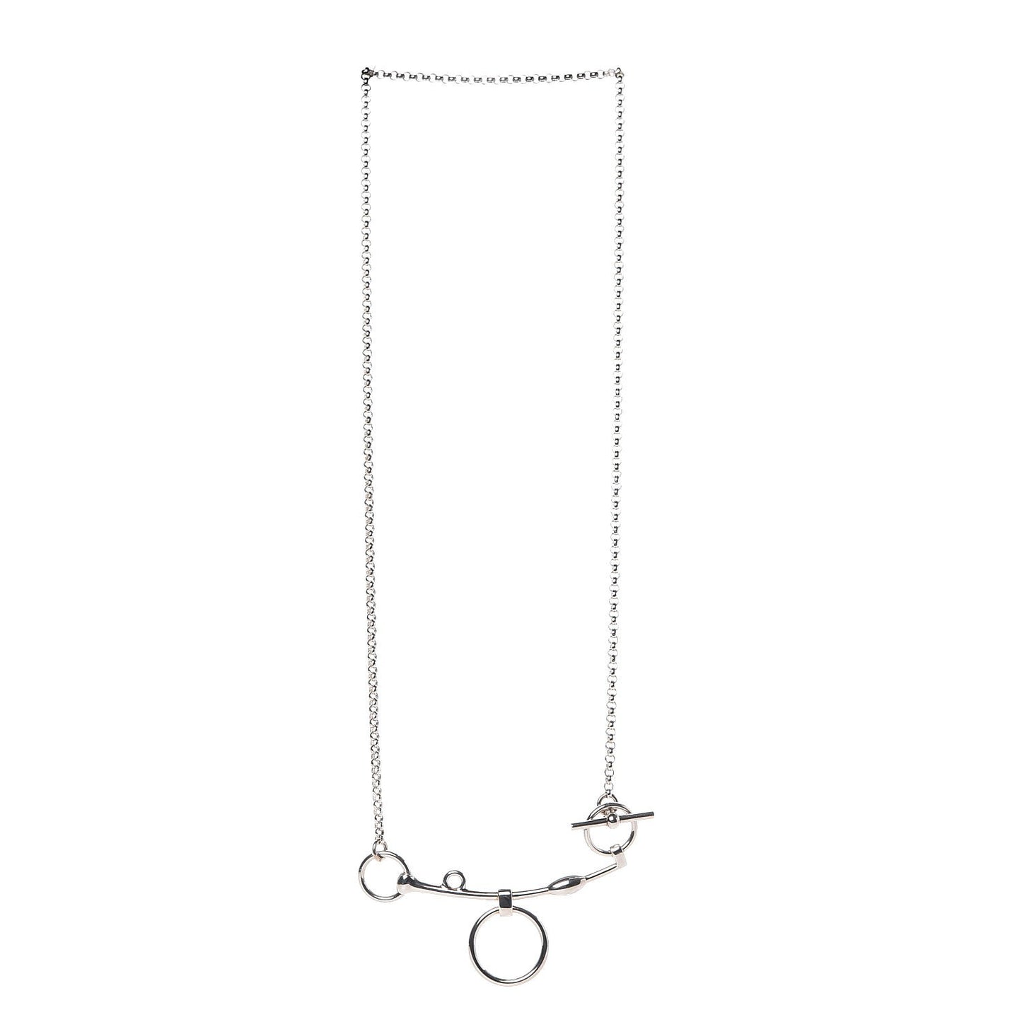 Sterling Silver Mors de Bride Long Necklace