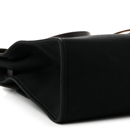 Hermes Toile Vache Hunter Herbag Zip 31 PM Ebene Black 10 of 12