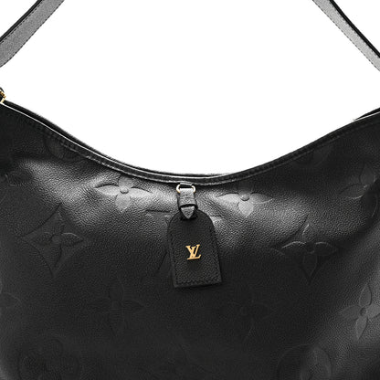 Louis Vuitton Empreinte Monogram Giant Carryall MM Black 7 of 9