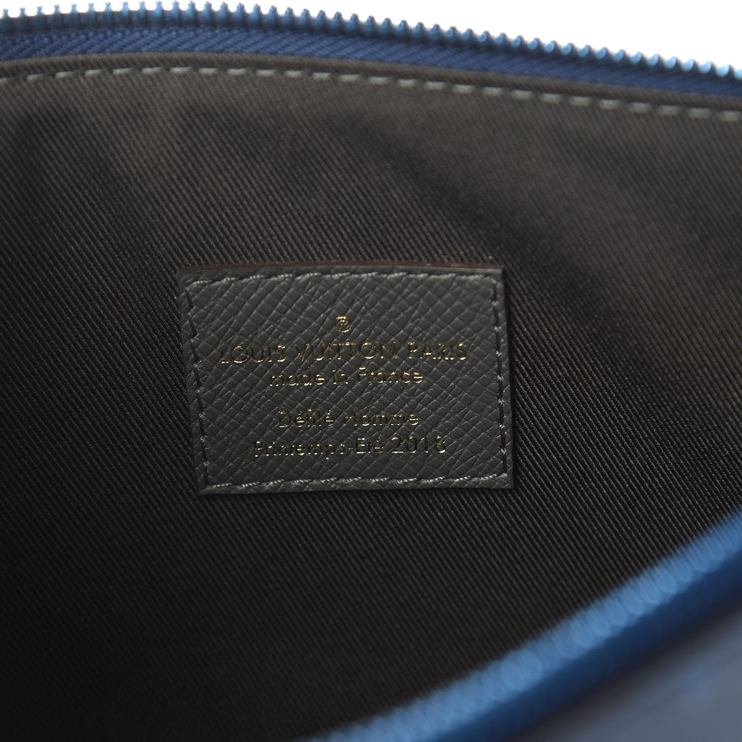 Monogram Cabas Light Pochette Cobalt