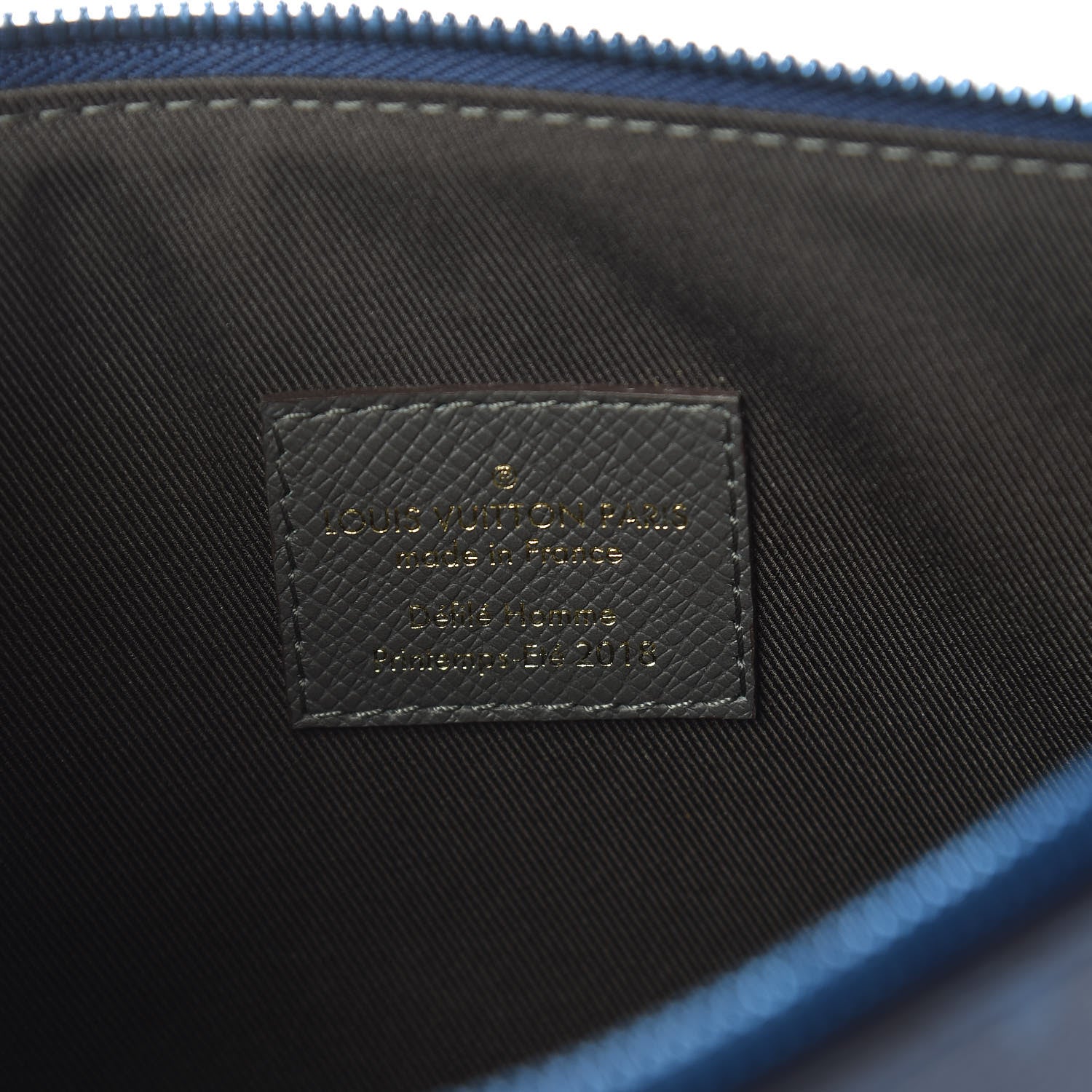 Louis Vuitton Monogram Cabas Light Pochette Cobalt 6 of 7
