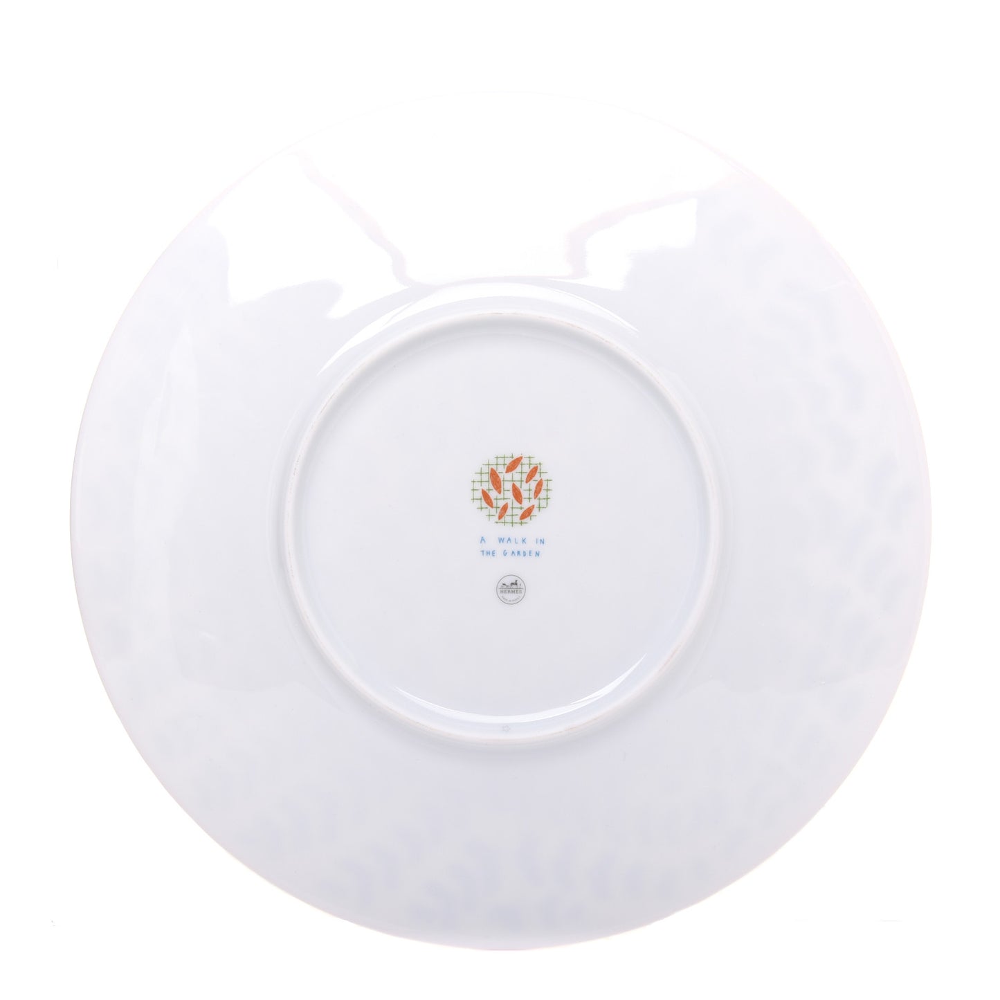 Porcelain A Walk in the Garden Dinner Plate Bleue