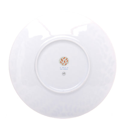 Hermes Porcelain A Walk in the Garden Dinner Plate Bleue 3 of 6