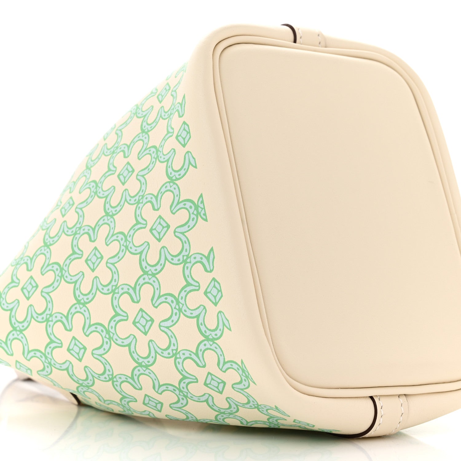 Hermes Swift Micro Lucky Daisy Picotin Lock Nata Vert 9 of 11