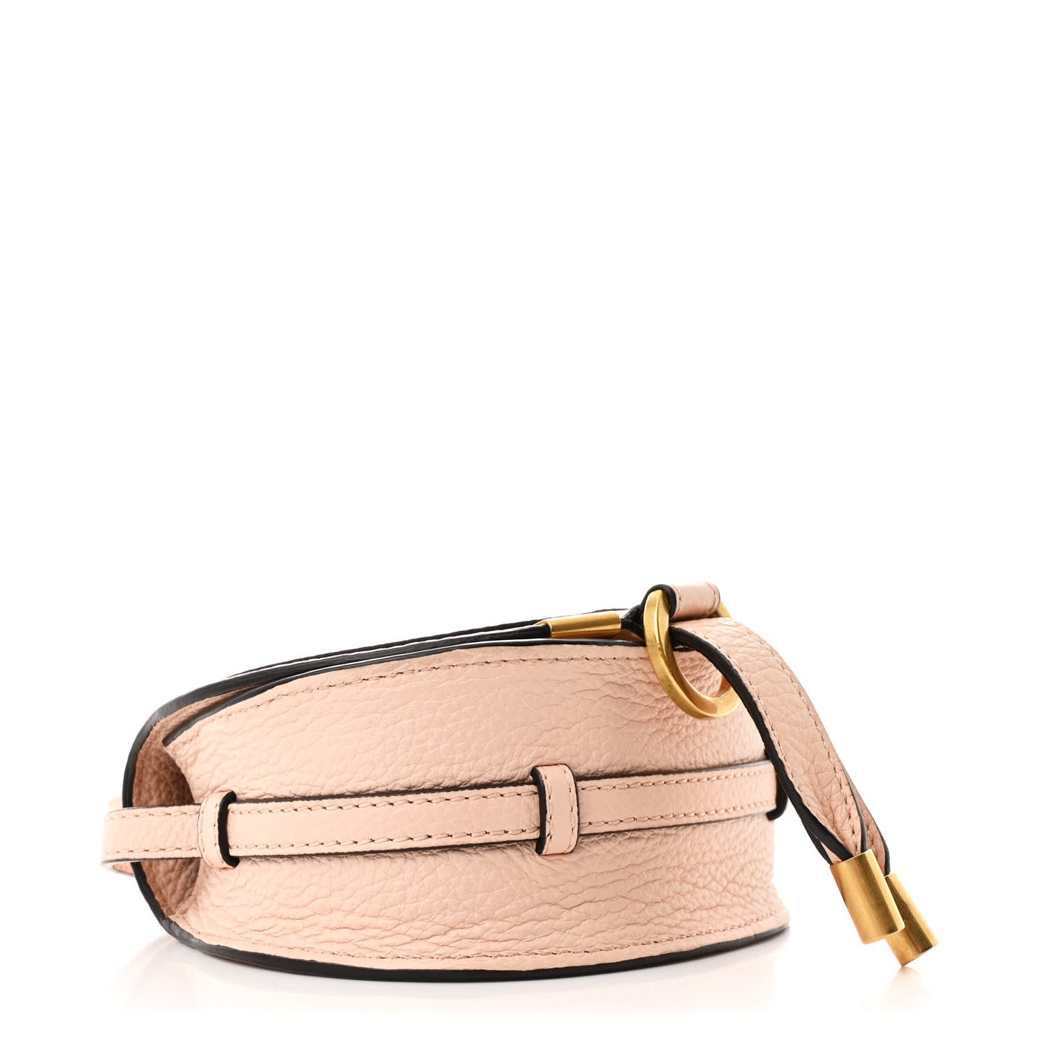 Chloe Calfskin Nano Marcie Saddle Bag Blush Nude 4 of 10