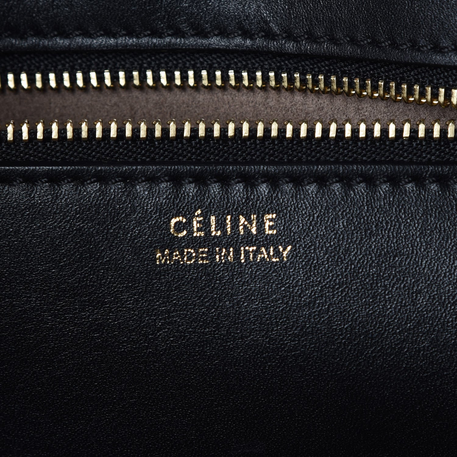 Celine Natural Calfskin Medium Tie Knot Tote Black 6 of 10